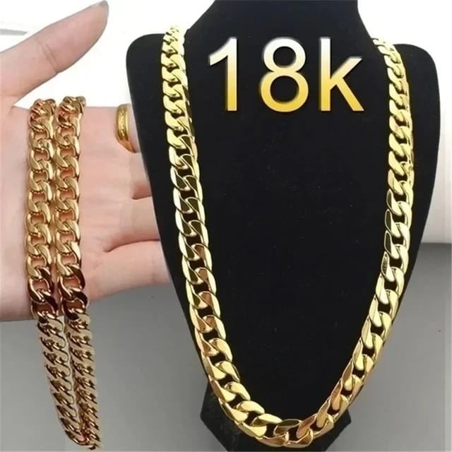 18K gold plated collar Necklace