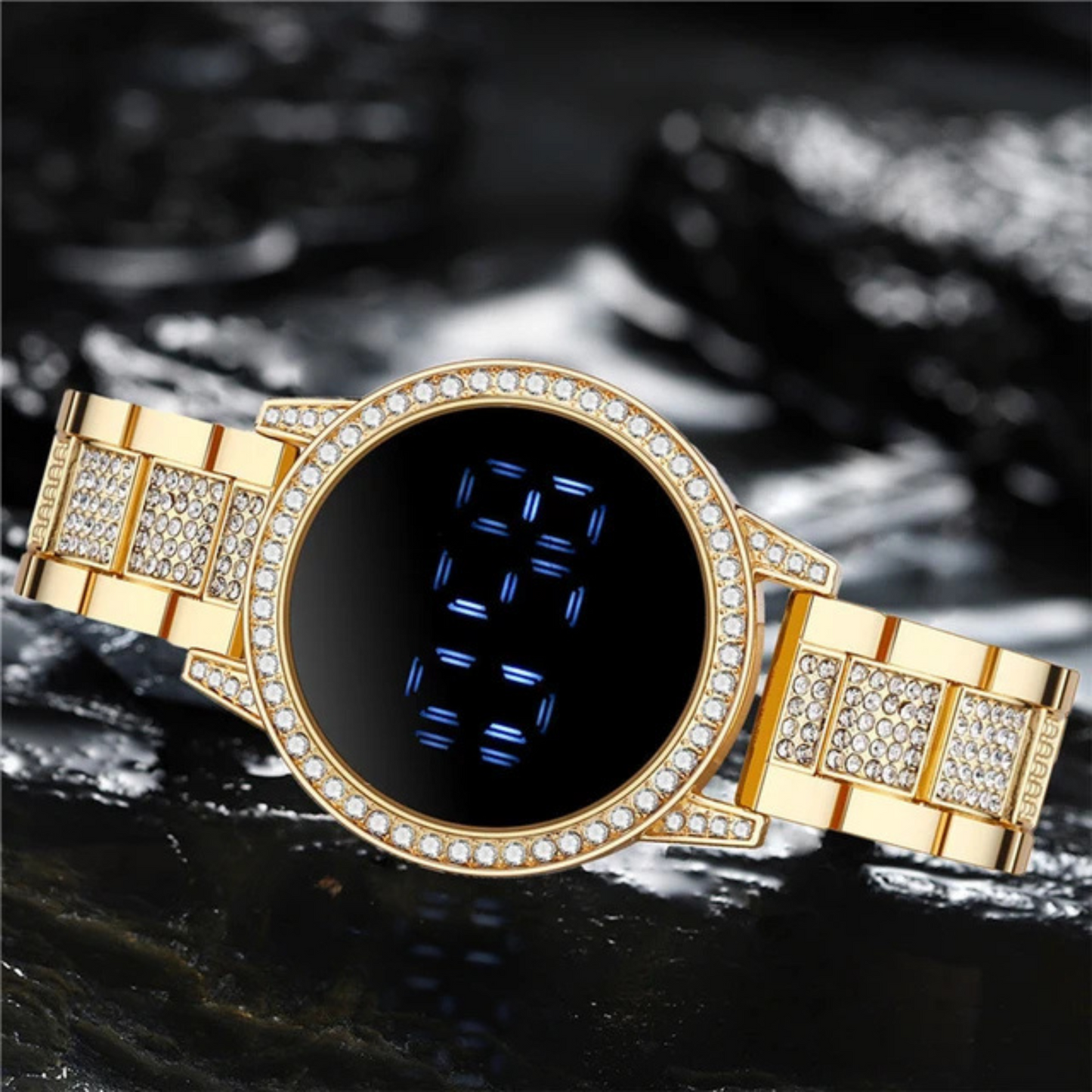 Luxury LED Digital Touch Screen Watch Women